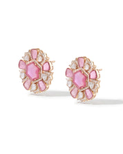 Ruby Flora Earrings | AMARIS JEWELS | Fine Jewelry