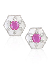 Ruby Glow Earrings | AMARIS JEWELS | Fine Jewelry 