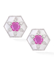 Ruby Glow Earrings | AMARIS JEWELS | Fine Jewelry