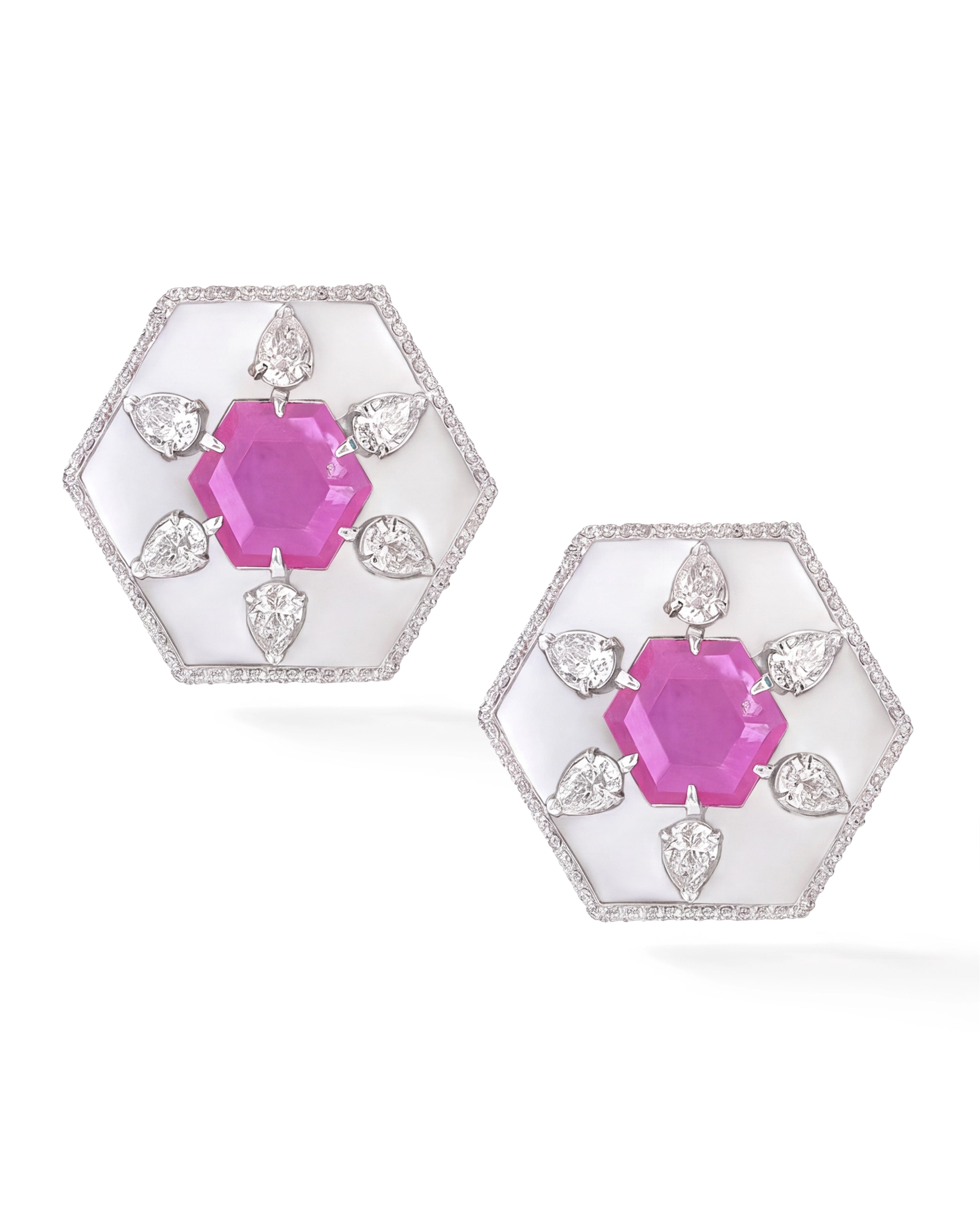 Ruby Glow Earrings | AMARIS JEWELS | Fine Jewelry