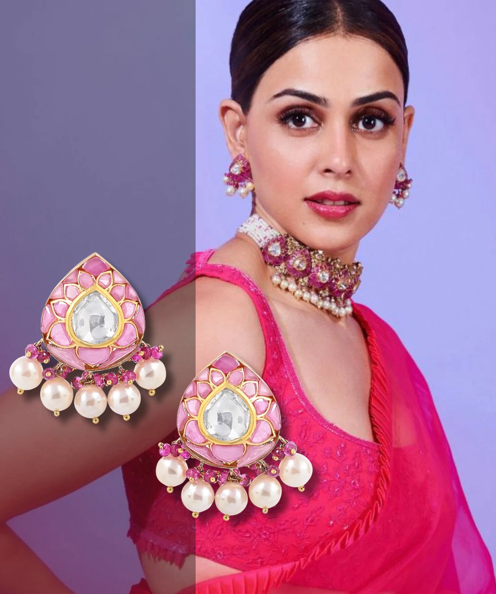 Ruby Heritage Earrings | AMARIS JEWELS | Fine Jewelry 