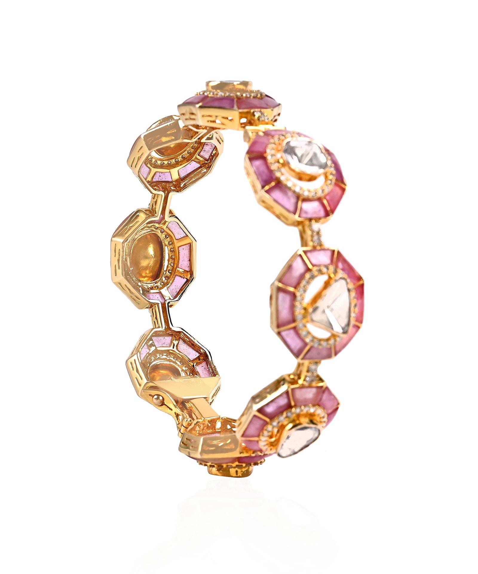 Ruby Hour Bangle | AMARIS JEWELS | Fine Jewelry 