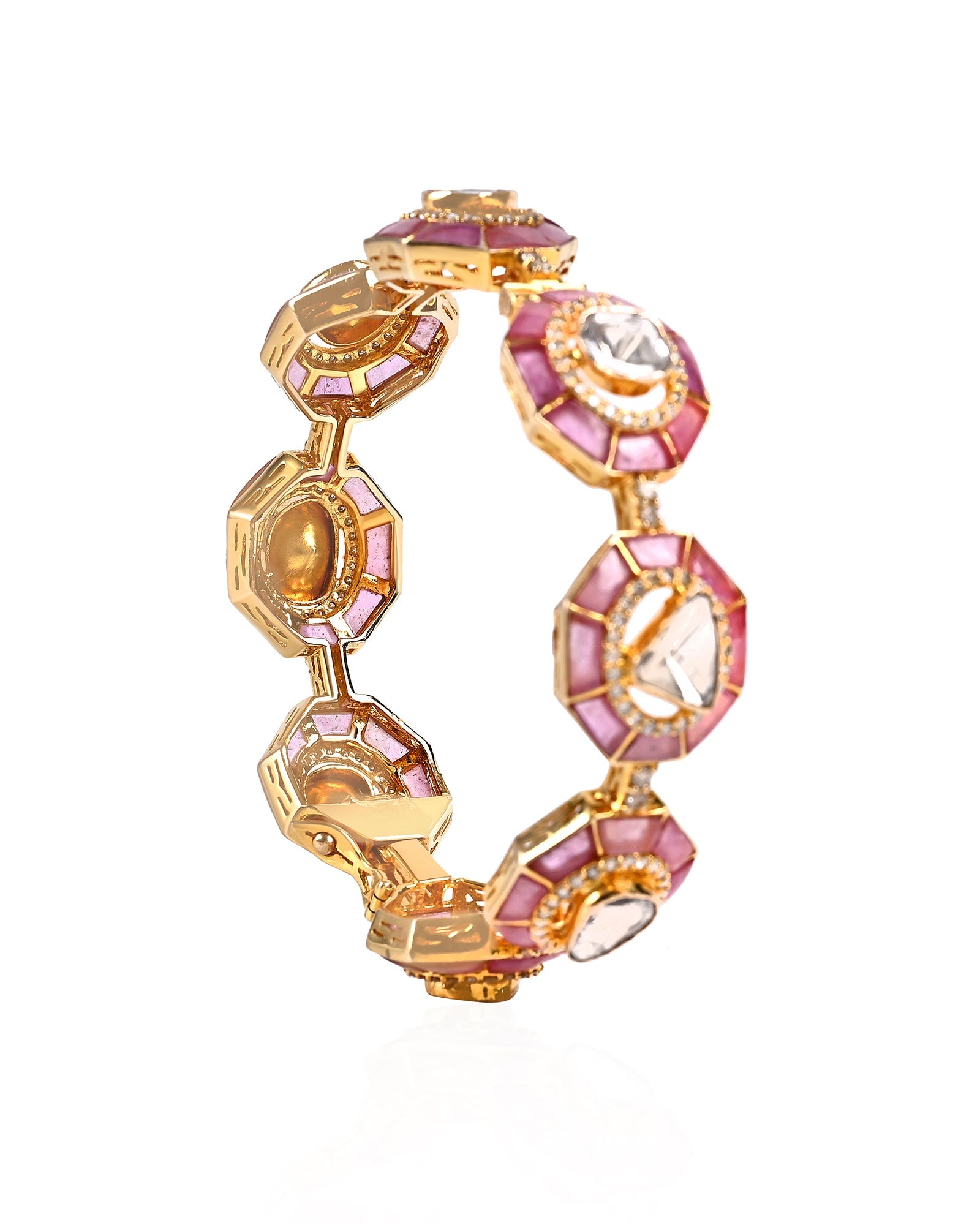 Ruby Hour Bangle | AMARIS JEWELS | Fine Jewelry 