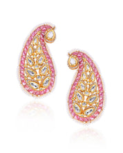 Ruby Paisley Ear Cuffs | AMARIS JEWELS | Fine Jewelry 