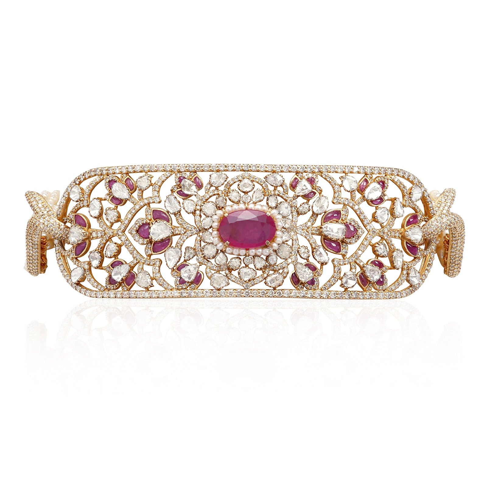 Ruby Raas Choker | AMARIS JEWELS | Fine Jewelry 