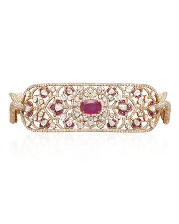 Ruby Raas Choker