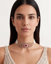 Ruby Raas Choker | AMARIS JEWELS | Fine Jewelry