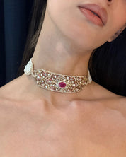 Ruby Raas Choker | AMARIS JEWELS | Fine Jewelry