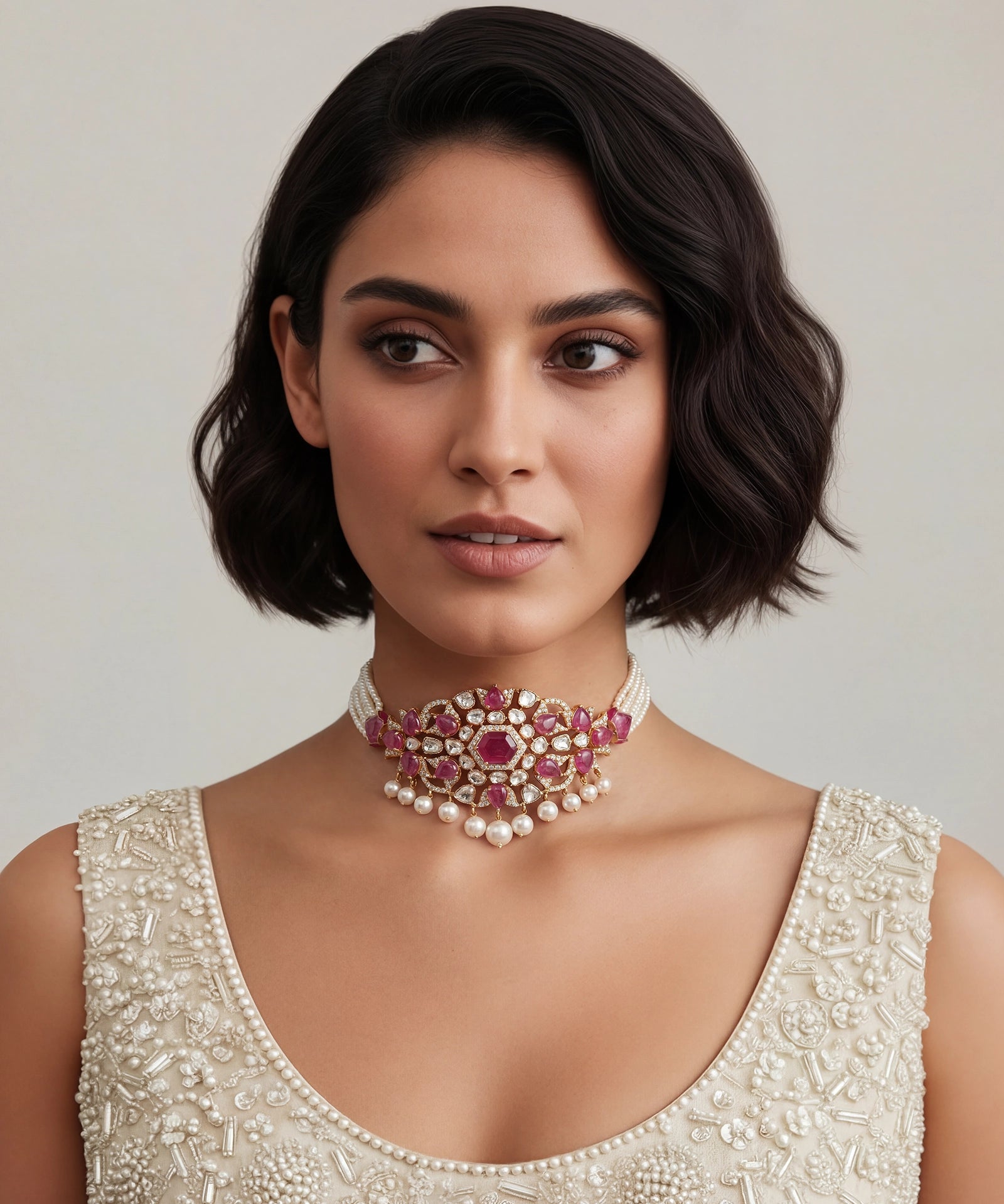 Ruby Regalia necklace | AMARIS JEWELS | Fine Jewelry 