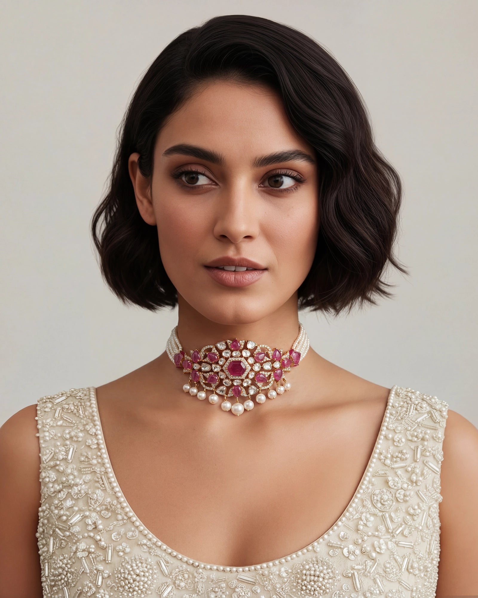 Ruby Regalia necklace | AMARIS JEWELS | Fine Jewelry 