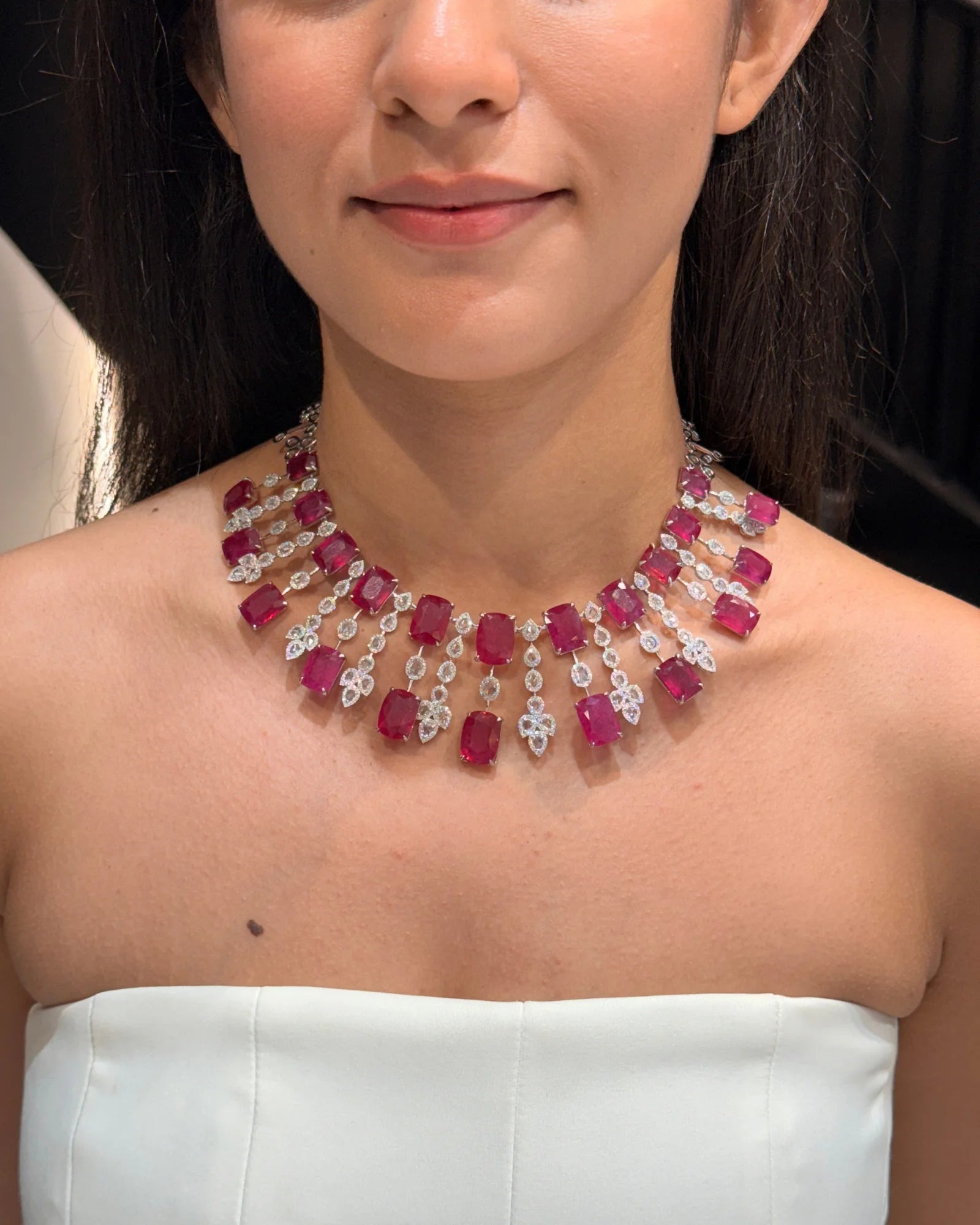 Ruby Reign Necklace | AMARIS JEWELS | Fine Jewelry