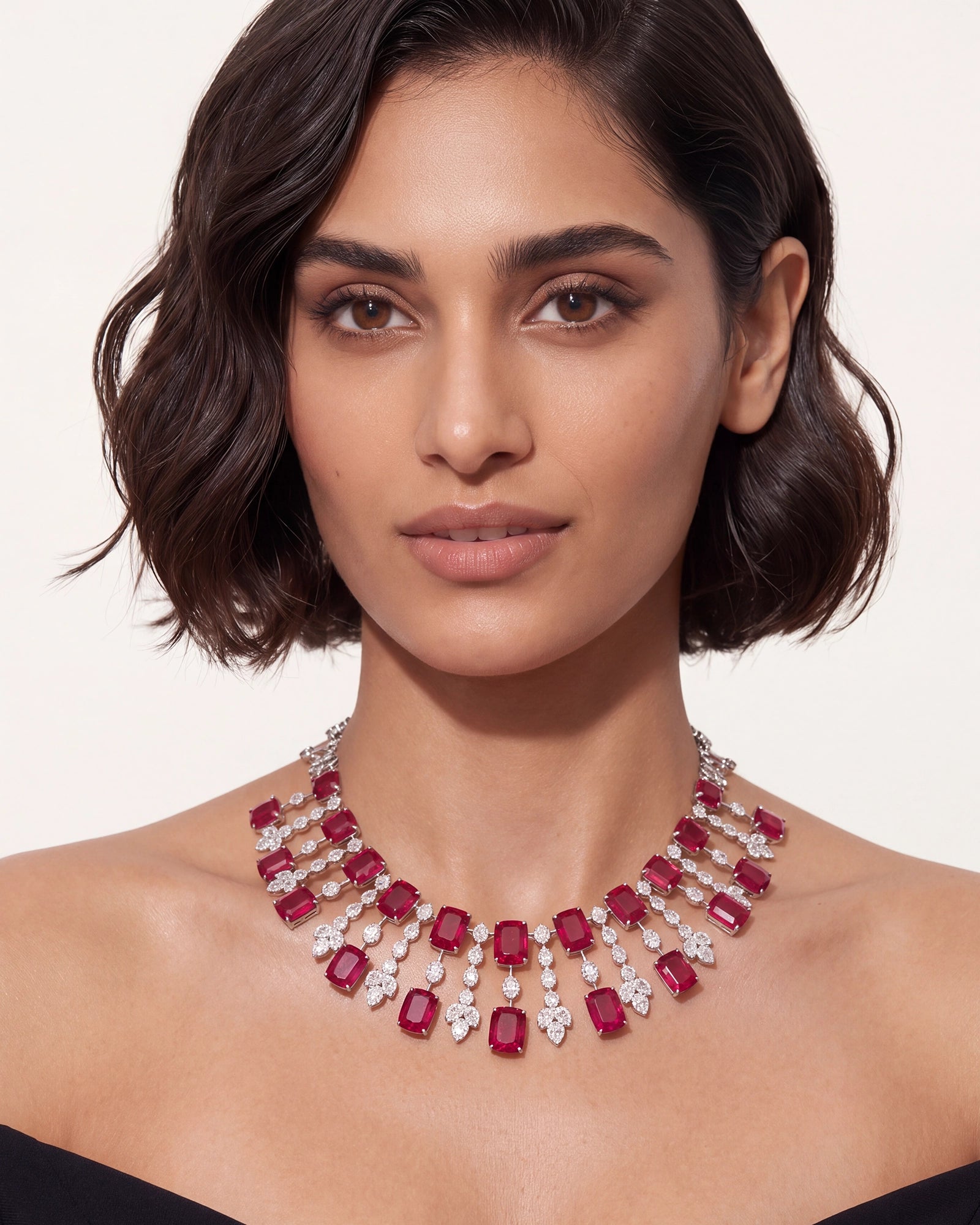 Ruby Reign Necklace | AMARIS JEWELS | Fine Jewelry