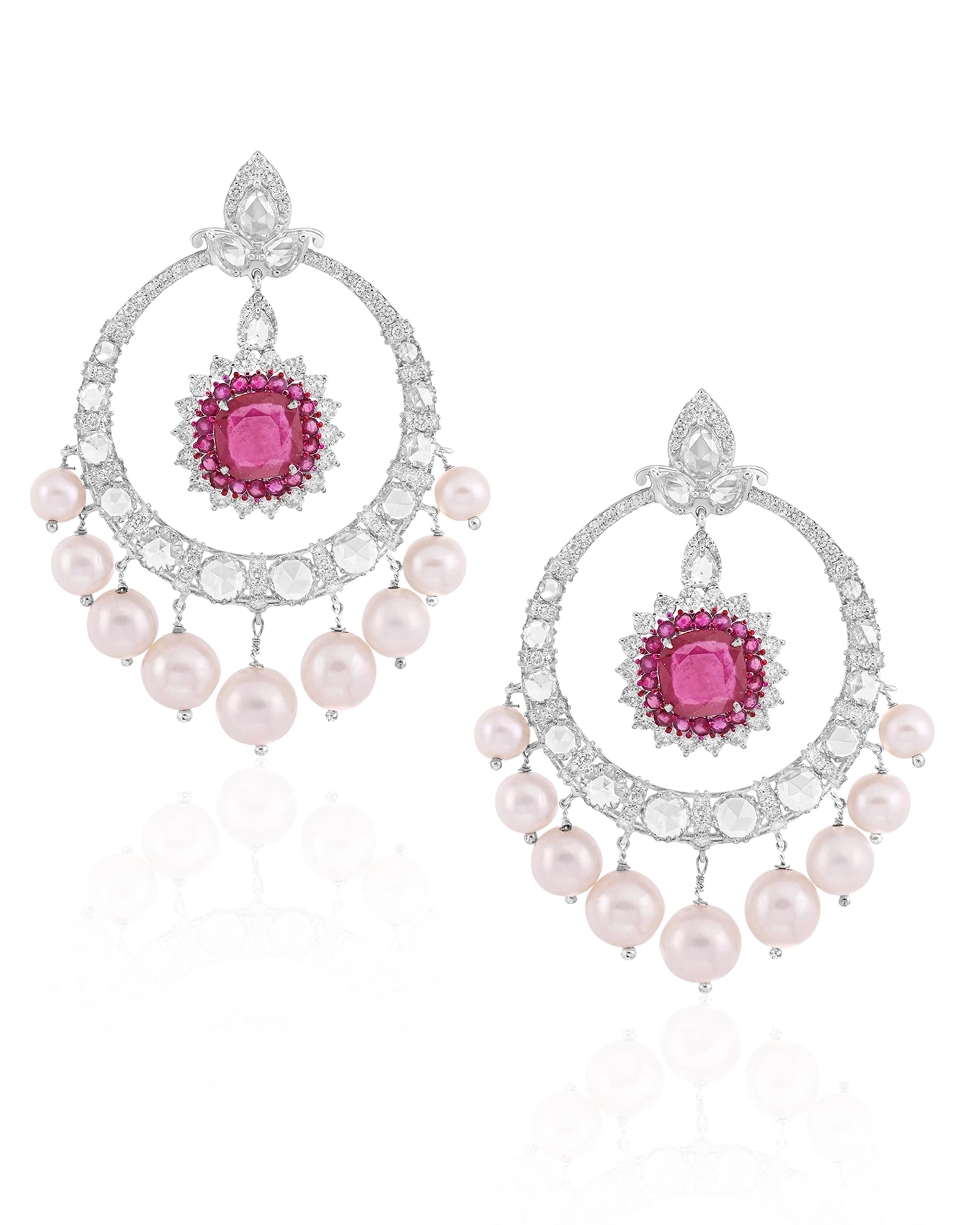 Ruby Reverie Earrings | AMARIS JEWELS | Fine Jewelry 