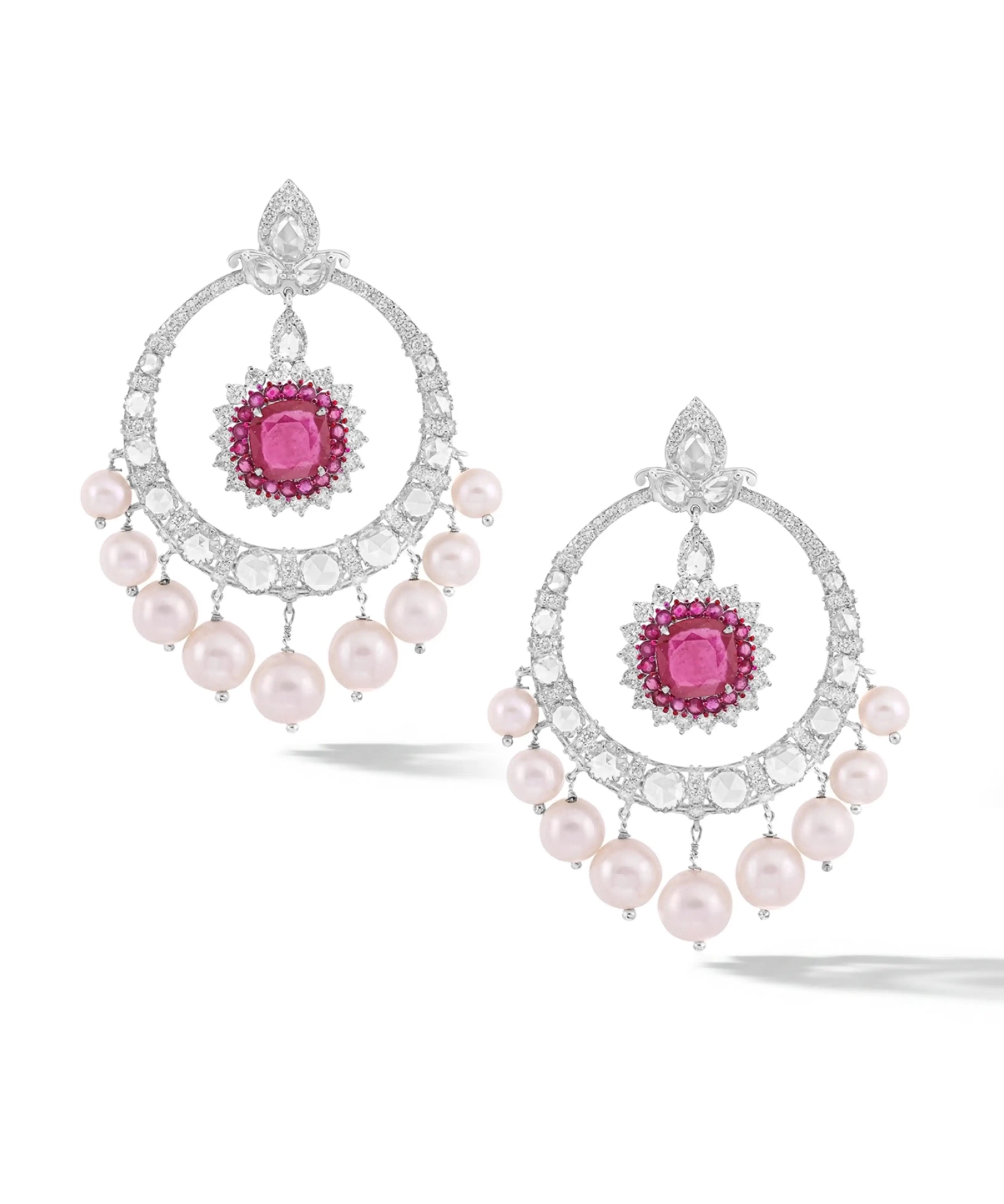 Ruby Reverie Earrings | AMARIS JEWELS | Fine Jewelry