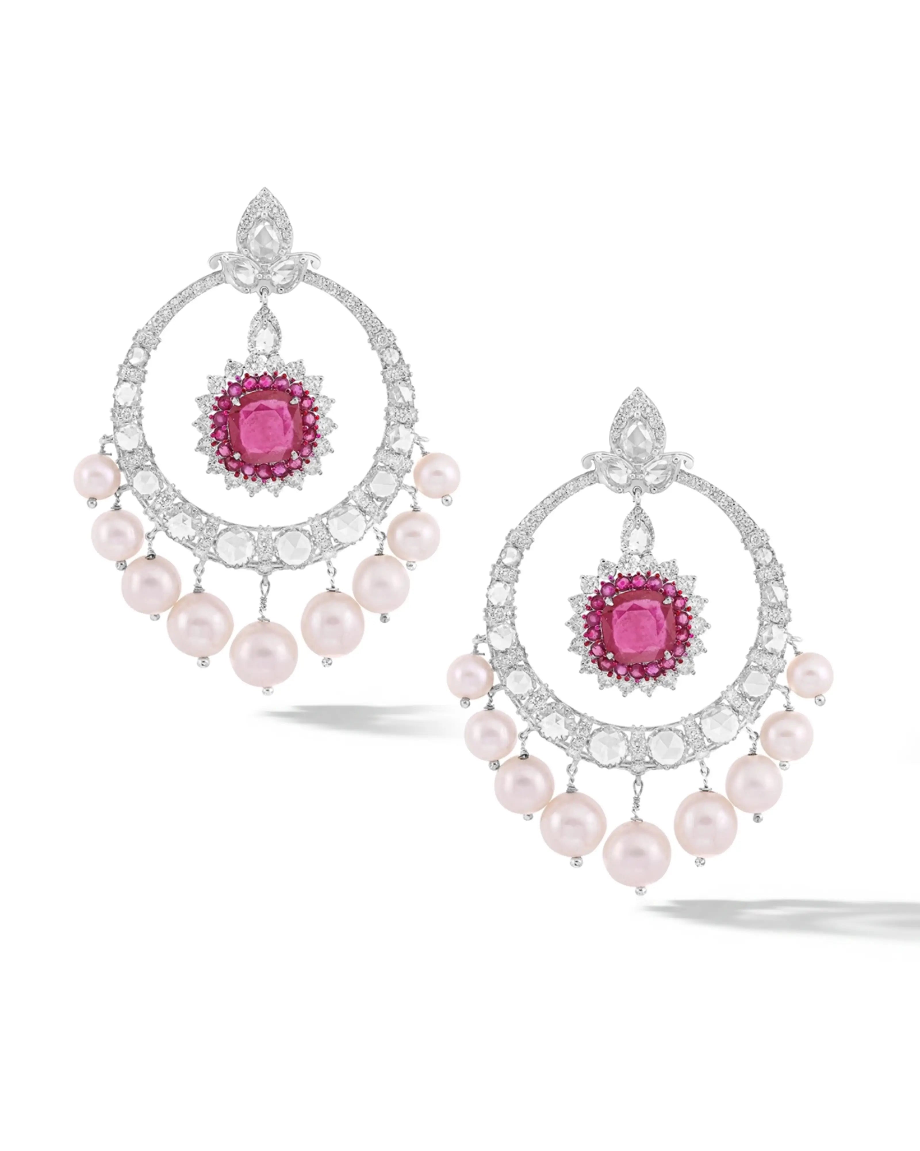 Ruby Reverie Earrings | AMARIS JEWELS | Fine Jewelry