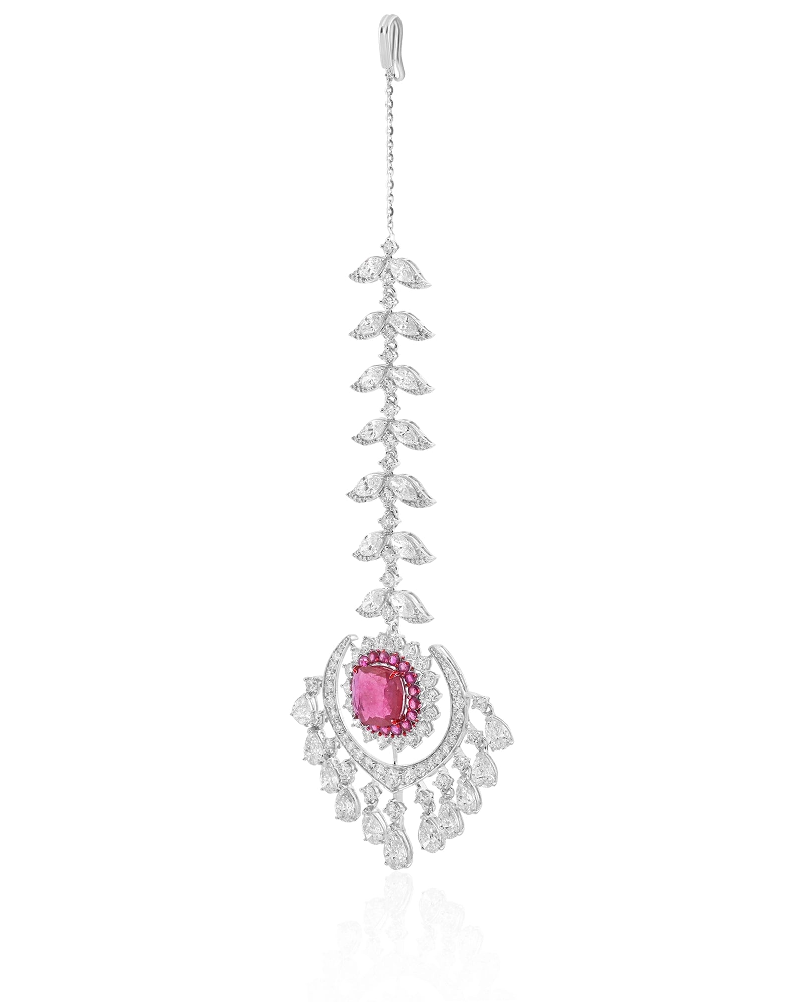 Ruby Reverie Ruby Reverie Maangtikka | AMARIS JEWELS | Fine Jewelry