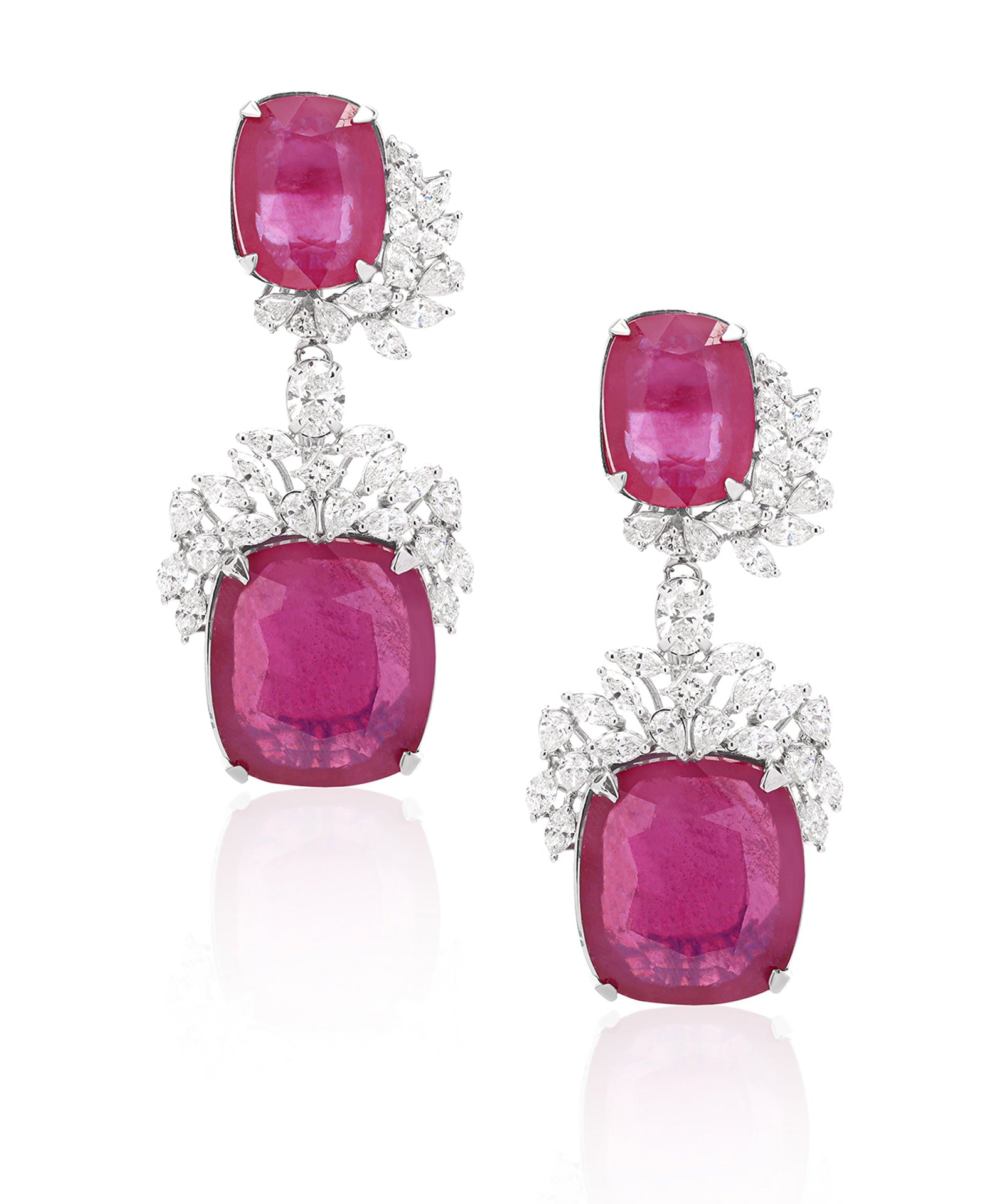 Ruby Rouge Earrings | AMARIS JEWELS | Fine Jewelry 