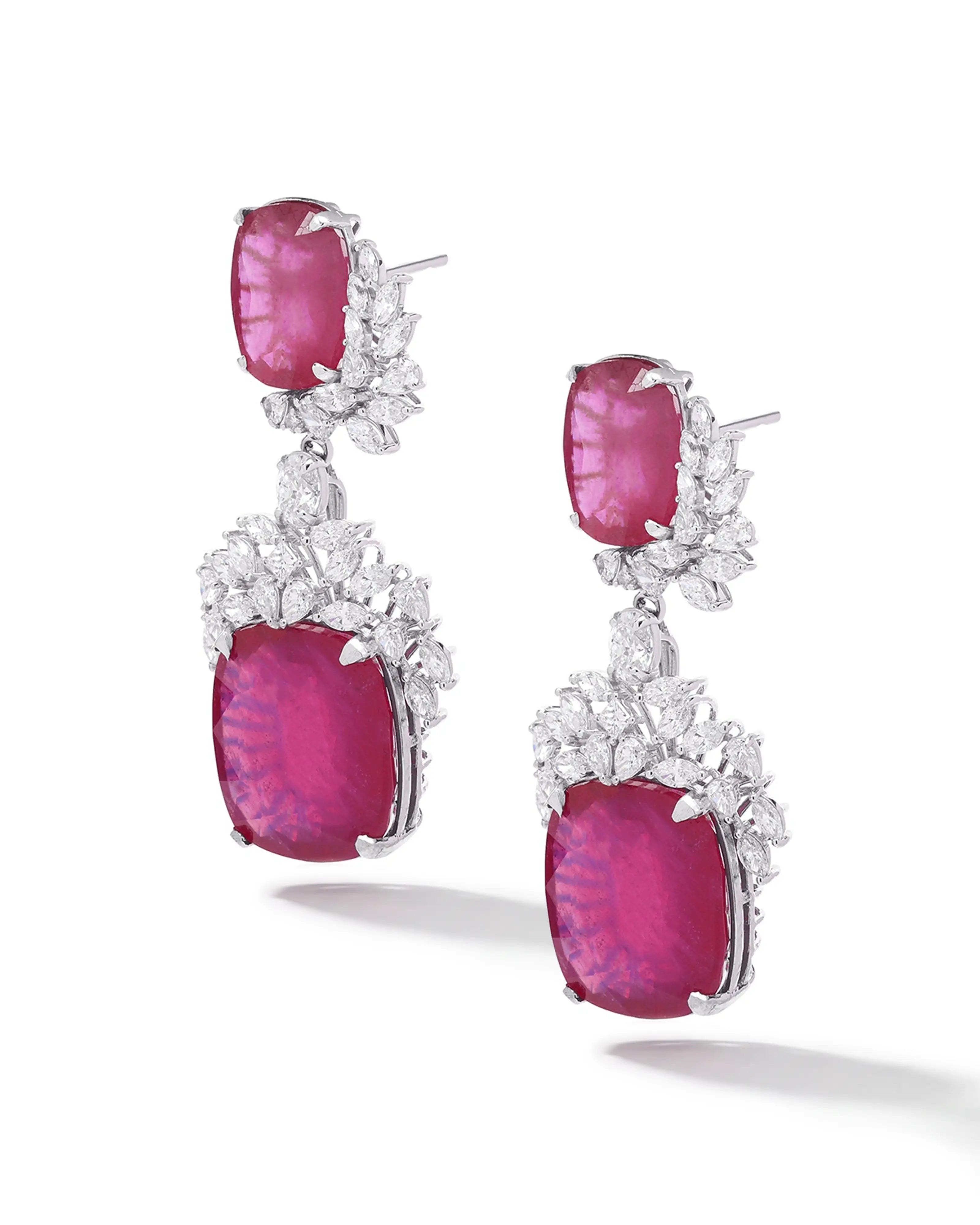 Ruby Rouge Earrings | AMARIS JEWELS | Fine Jewelry