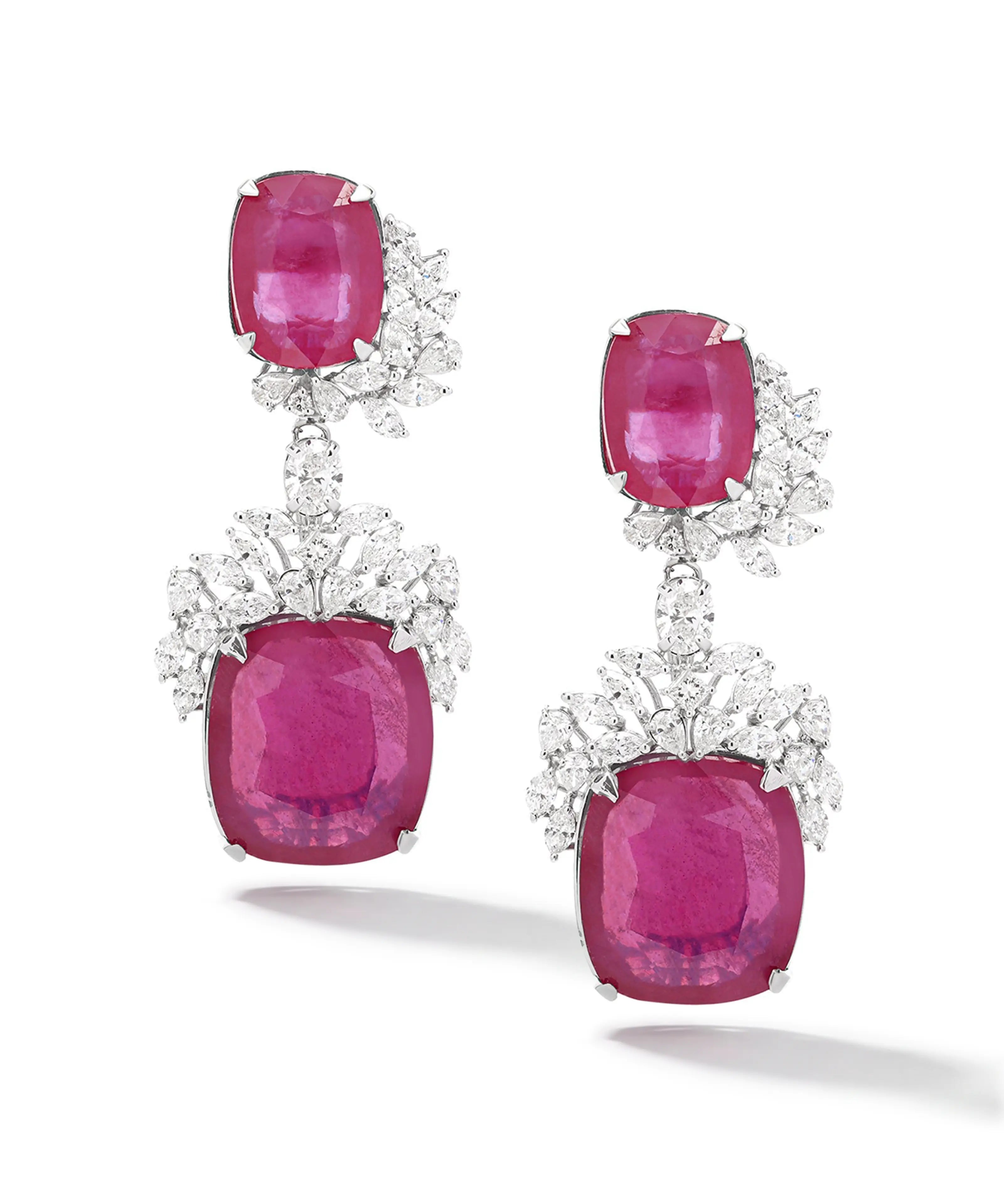 Ruby Rouge Earrings | AMARIS JEWELS | Fine Jewelry