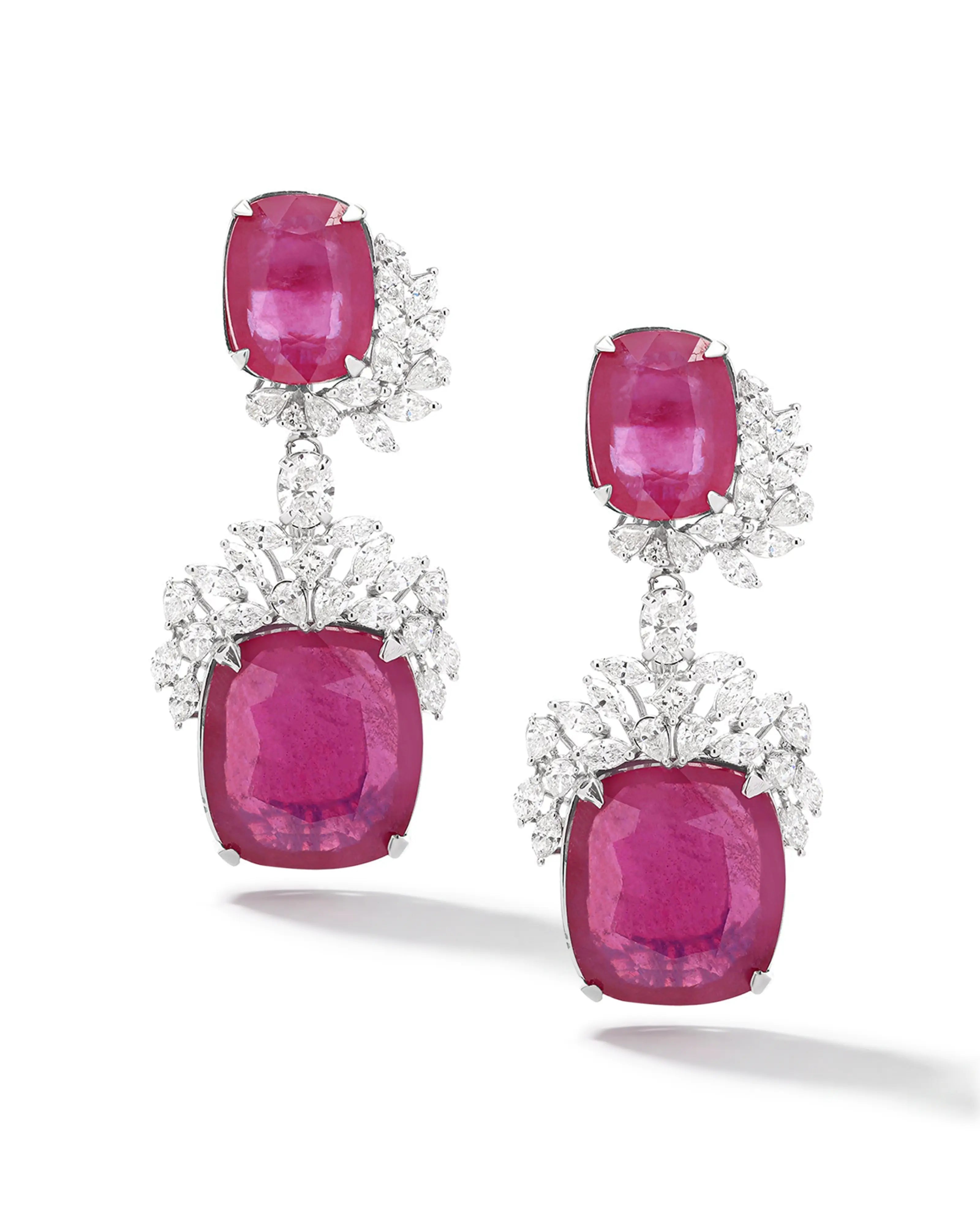 Ruby Rouge Earrings | AMARIS JEWELS | Fine Jewelry