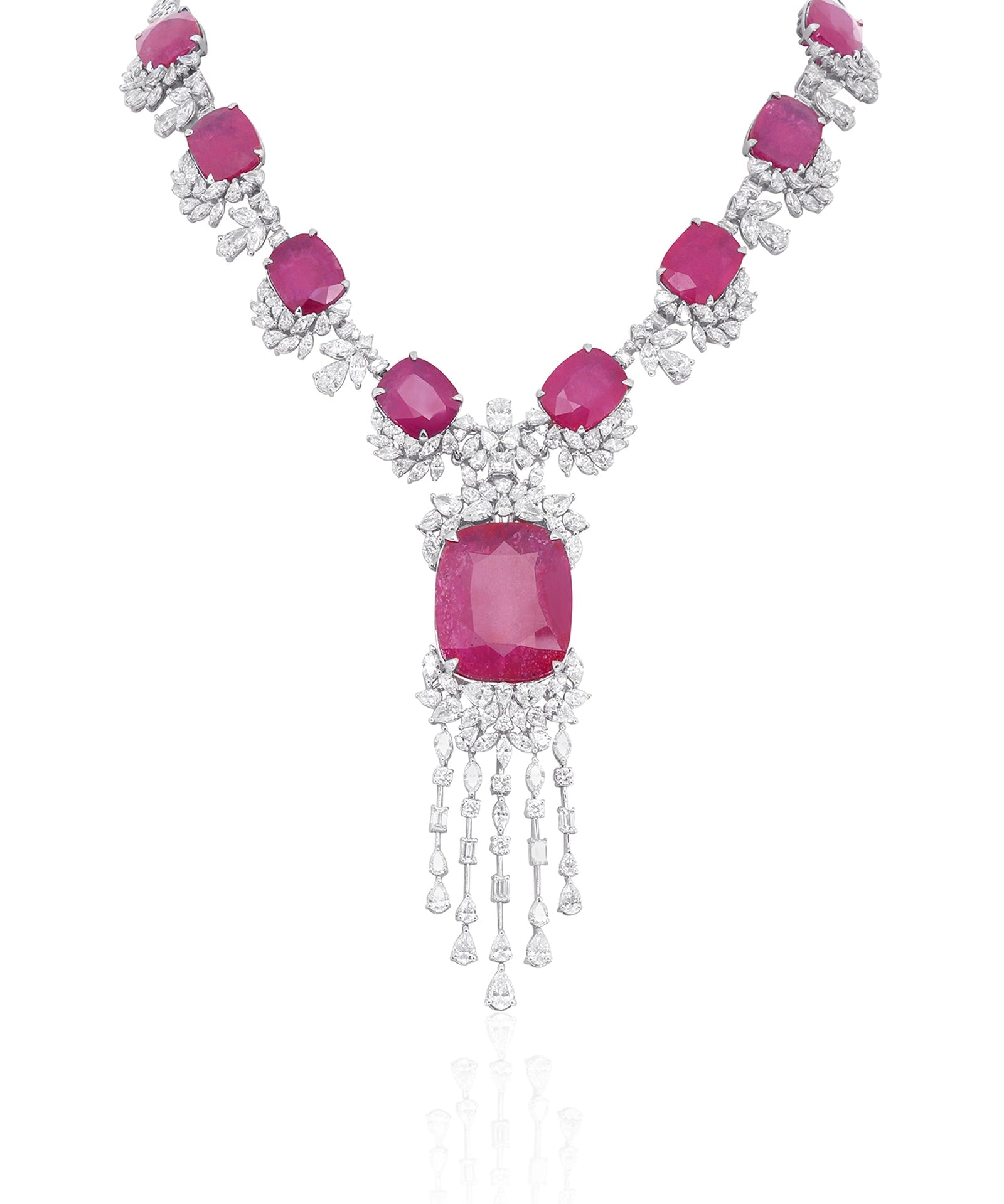 Ruby Rouge Necklace | AMARIS JEWELS | Fine Jewelry 
