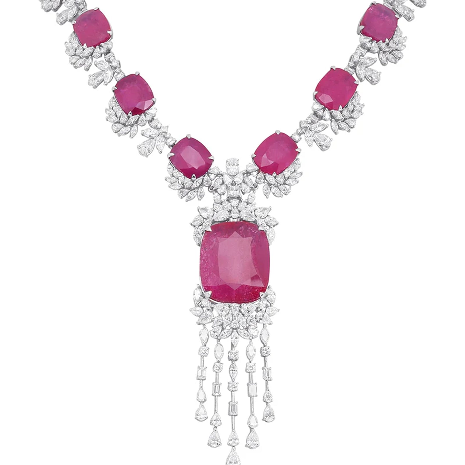 Ruby Rouge Necklace | AMARIS JEWELS | Fine Jewelry 