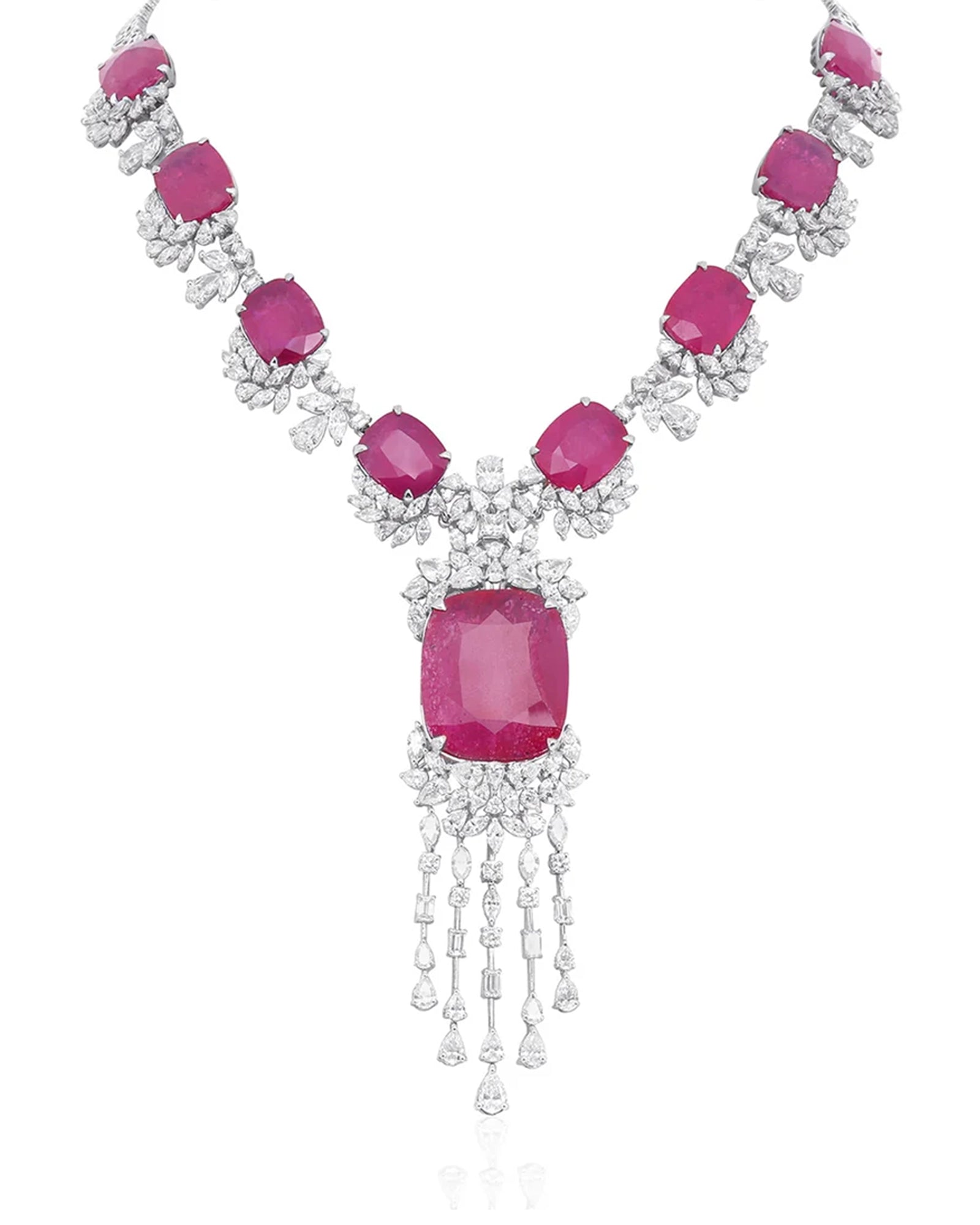 Ruby Rouge Necklace | AMARIS JEWELS | Fine Jewelry 