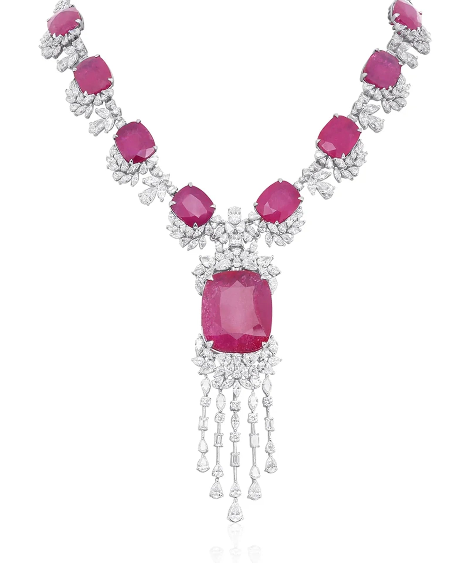 Ruby Rouge Necklace | AMARIS JEWELS | Fine Jewelry 