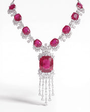 Ruby Rouge Necklace | AMARIS JEWELS | Fine Jewelry