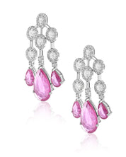 Ruby Waterfall Earrings | AMARIS JEWELS | Fine Jewelry 