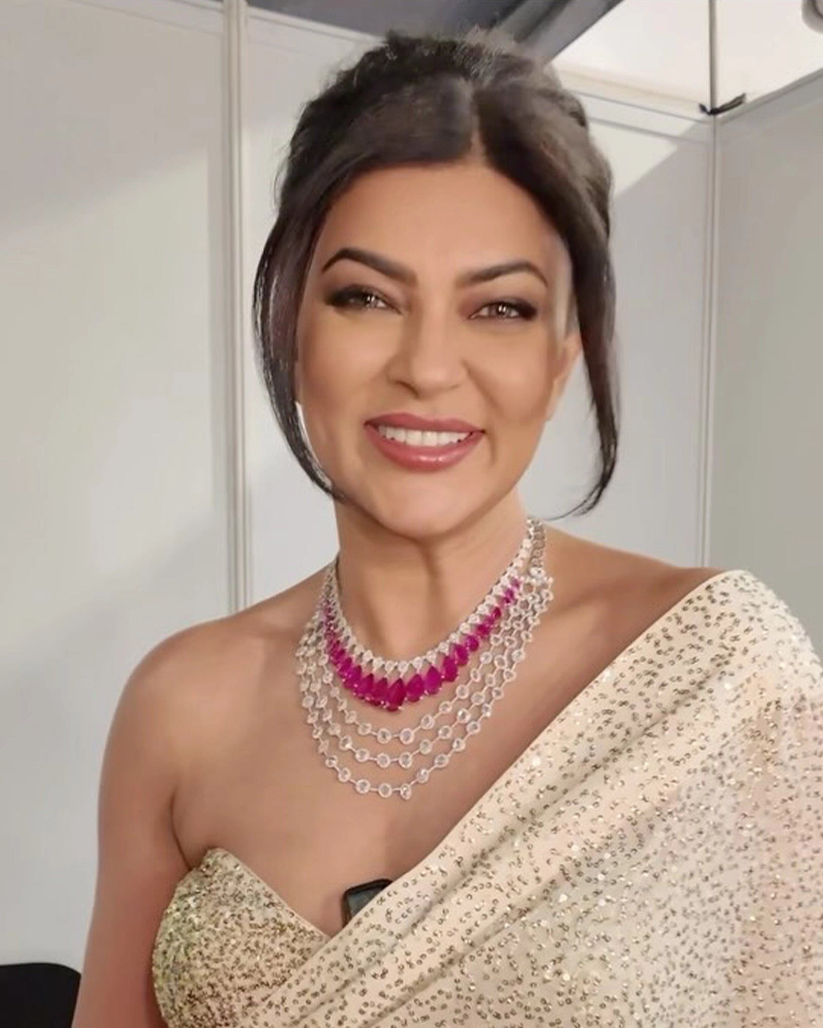 Ruby Waterfall Necklace | AMARIS JEWELS | Fine Jewelry 