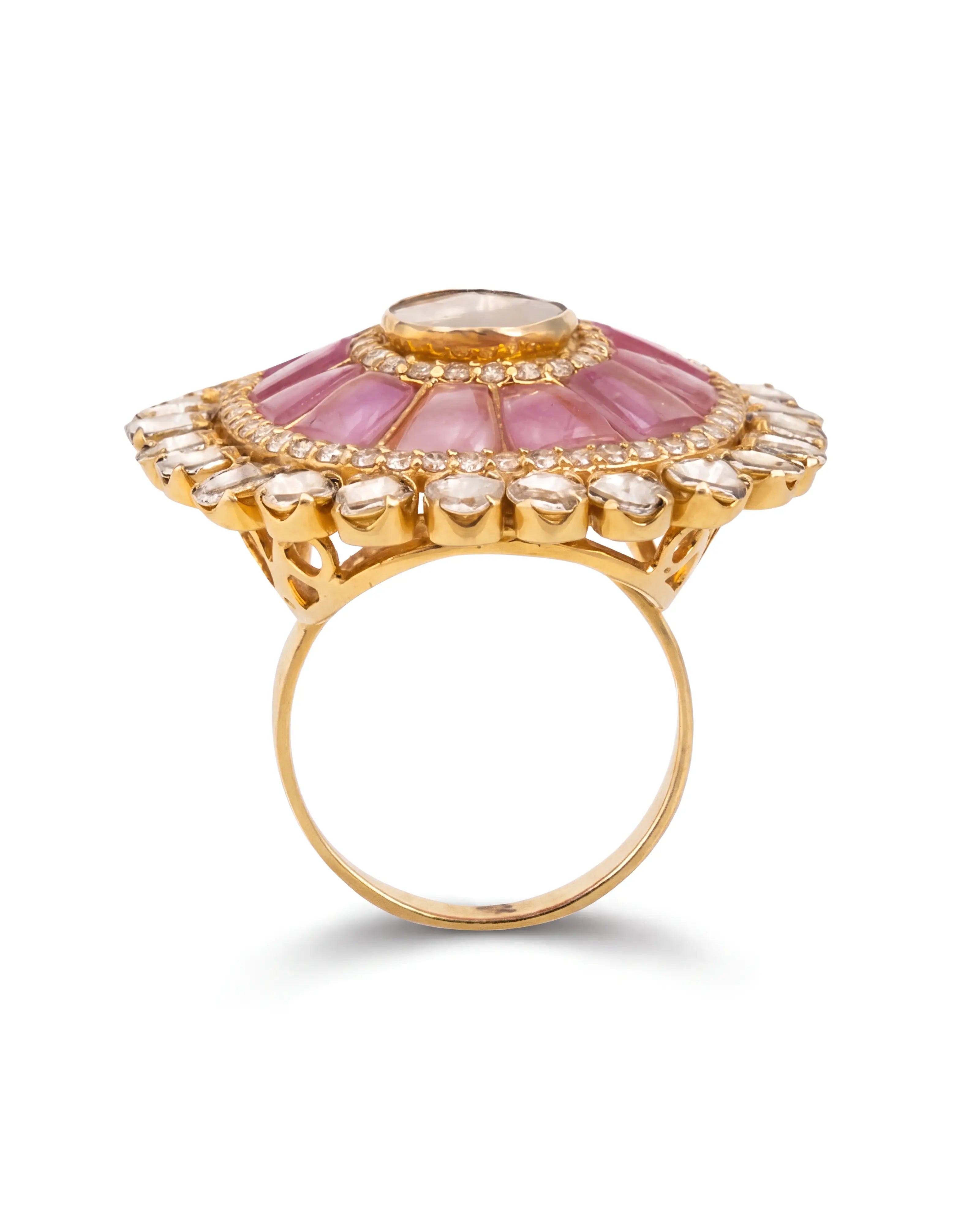Ruby Duet Ring