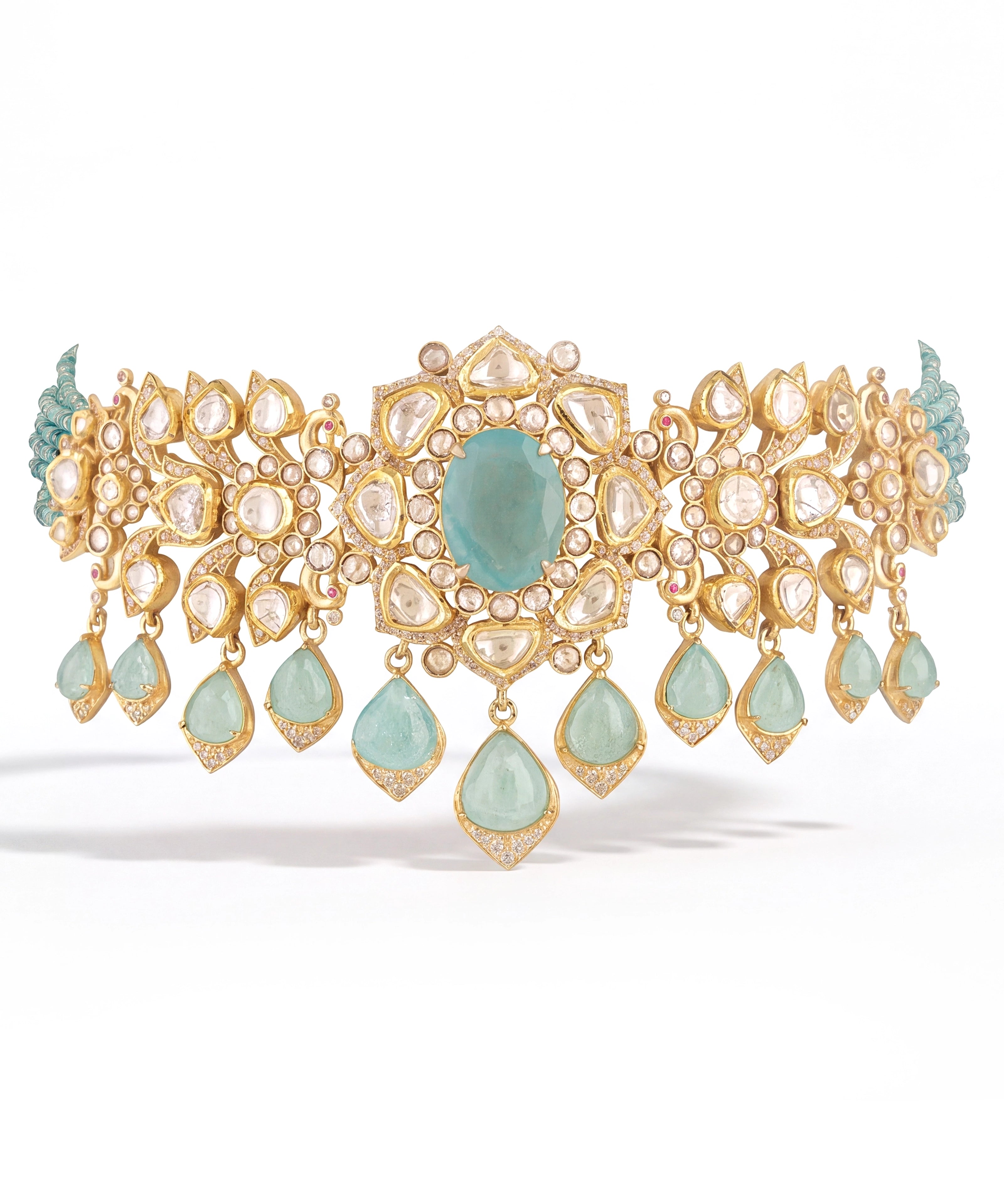 Ruhaani Emerald Choker | AMARIS JEWELS | Fine Jewelry
