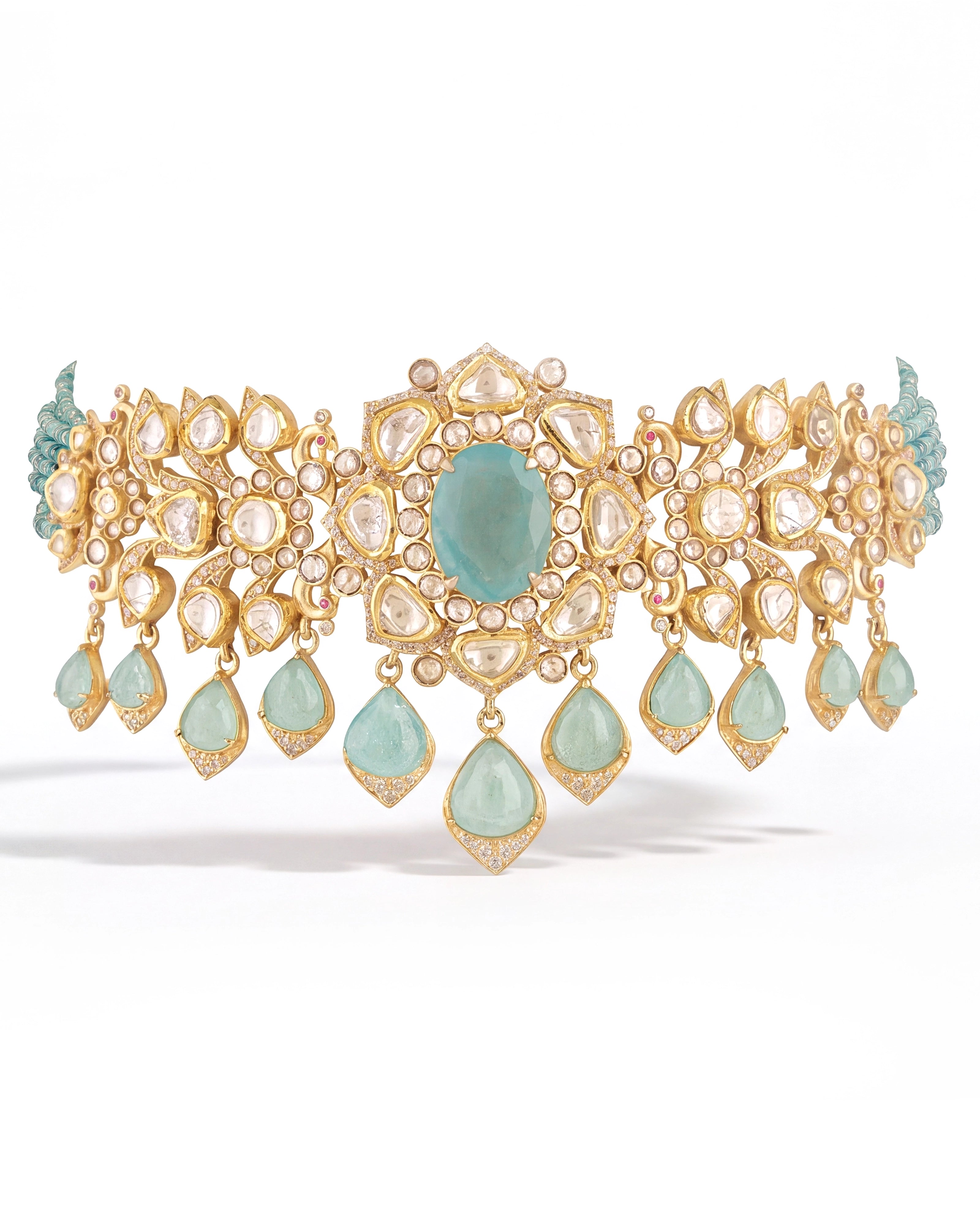 Ruhaani Emerald Choker | AMARIS JEWELS | Fine Jewelry