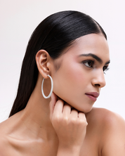 Run The World Hoops | AMARIS JEWELS | Fine Jewelry 