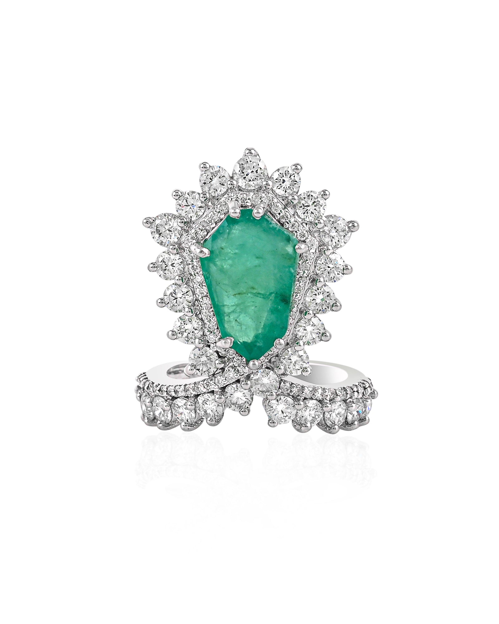 Runway Ready Ring (Emeralds) | AMARIS JEWELS | Fine Jewelry 