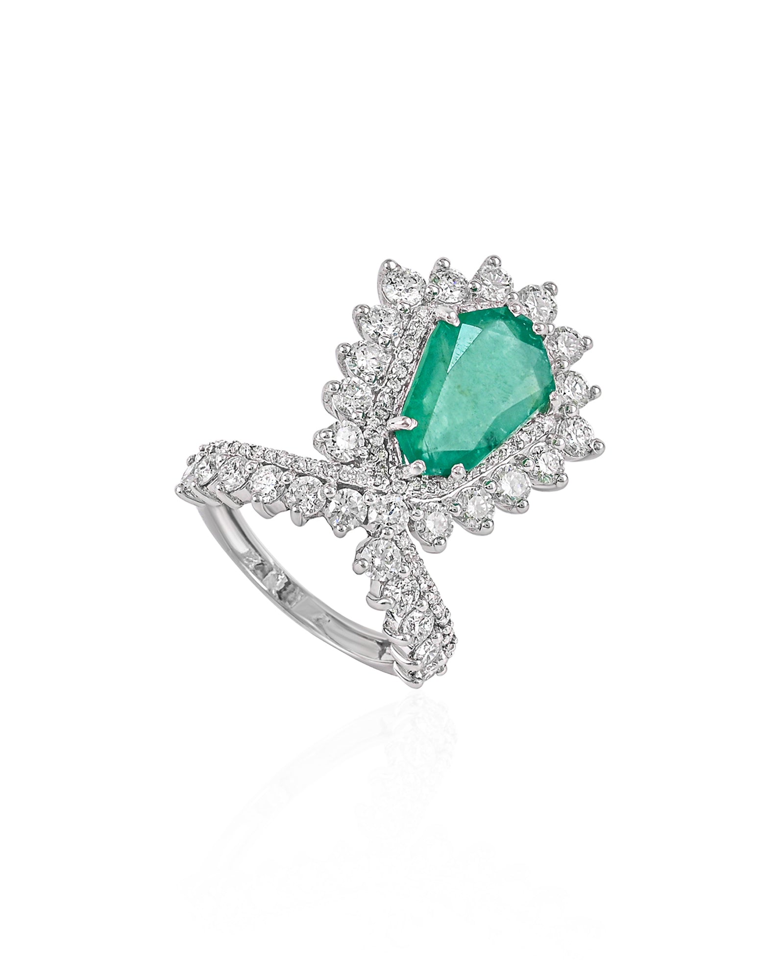 Runway Ready Ring (Emeralds) | AMARIS JEWELS | Fine Jewelry 