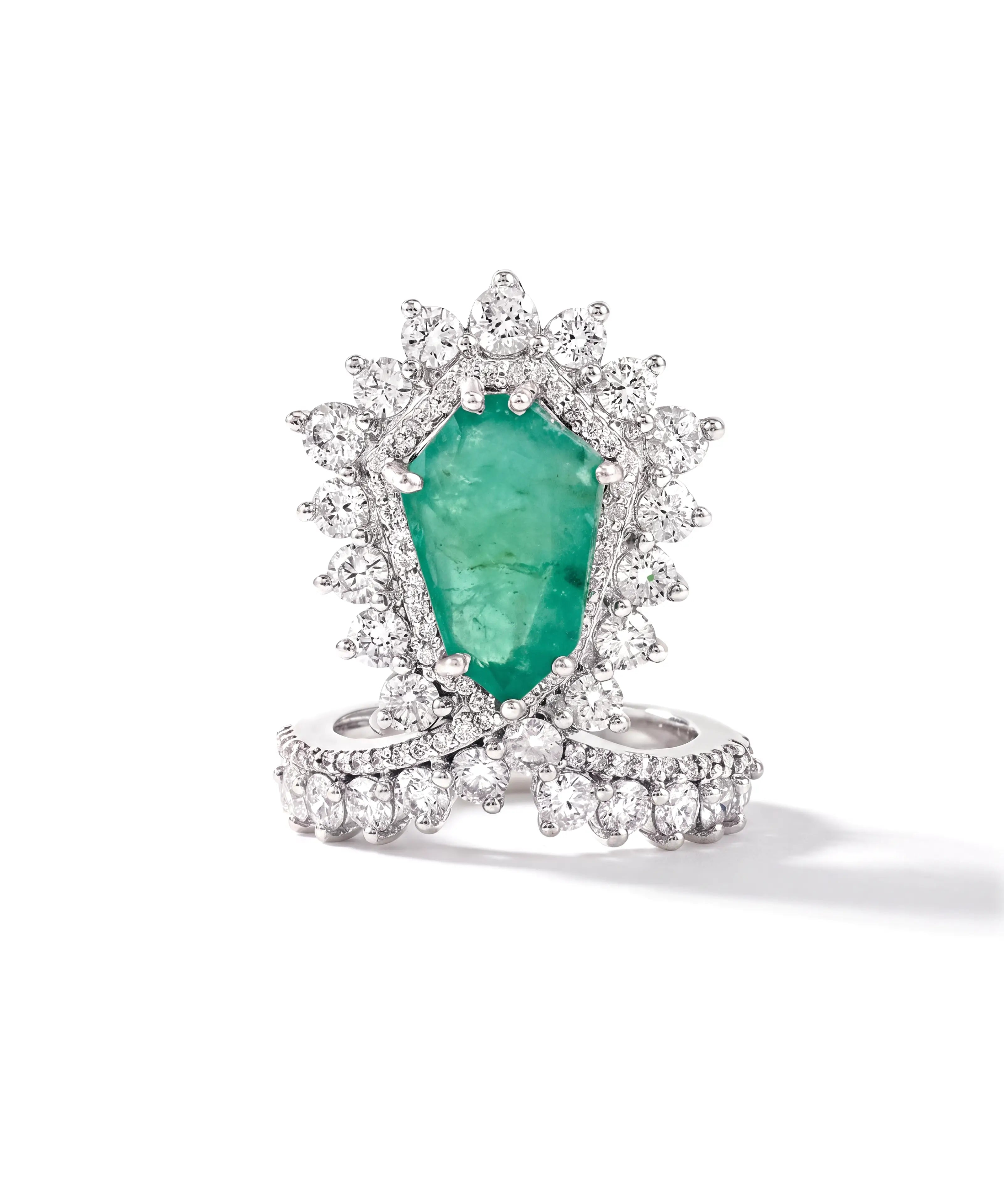 Runway Ready Ring (Emeralds) | AMARIS JEWELS | Fine Jewelry
