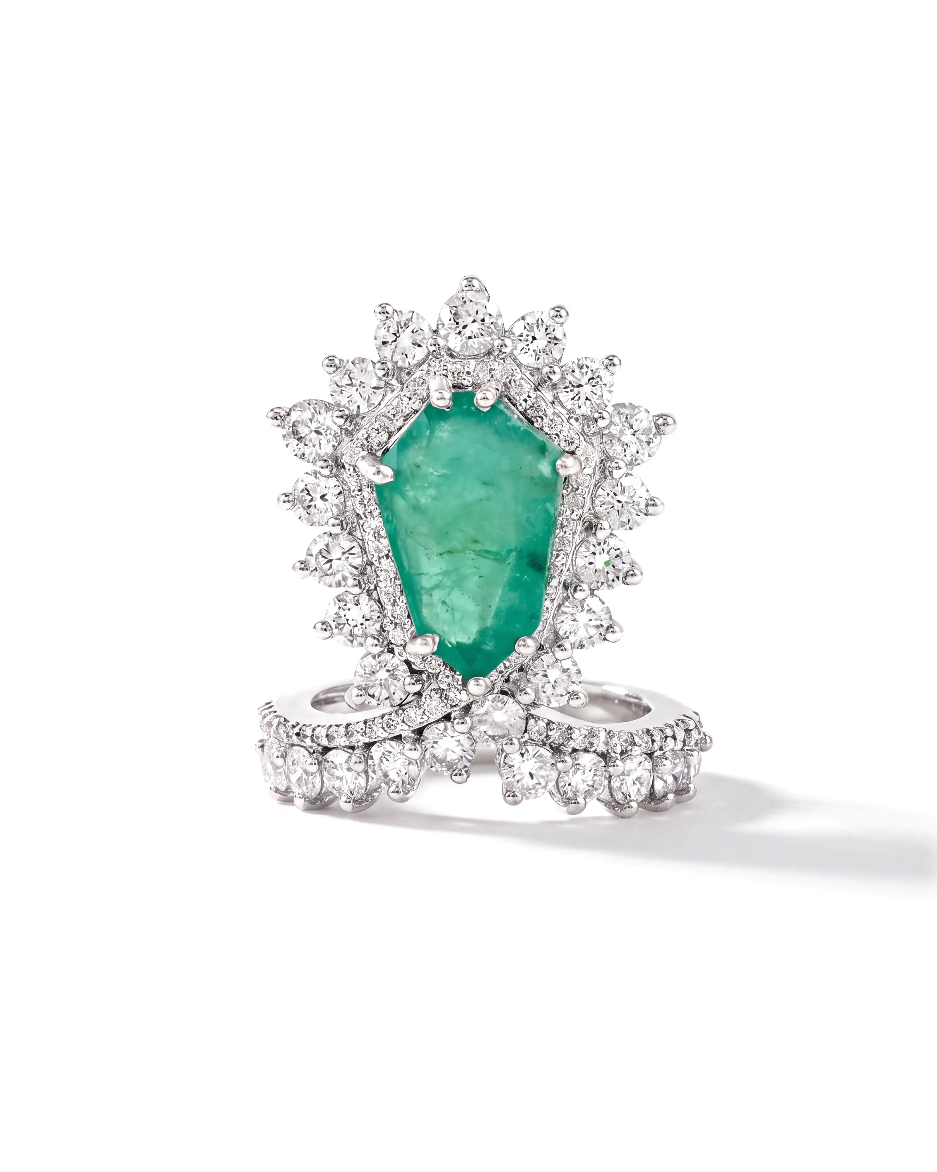 Runway Ready Ring (Emeralds) | AMARIS JEWELS | Fine Jewelry
