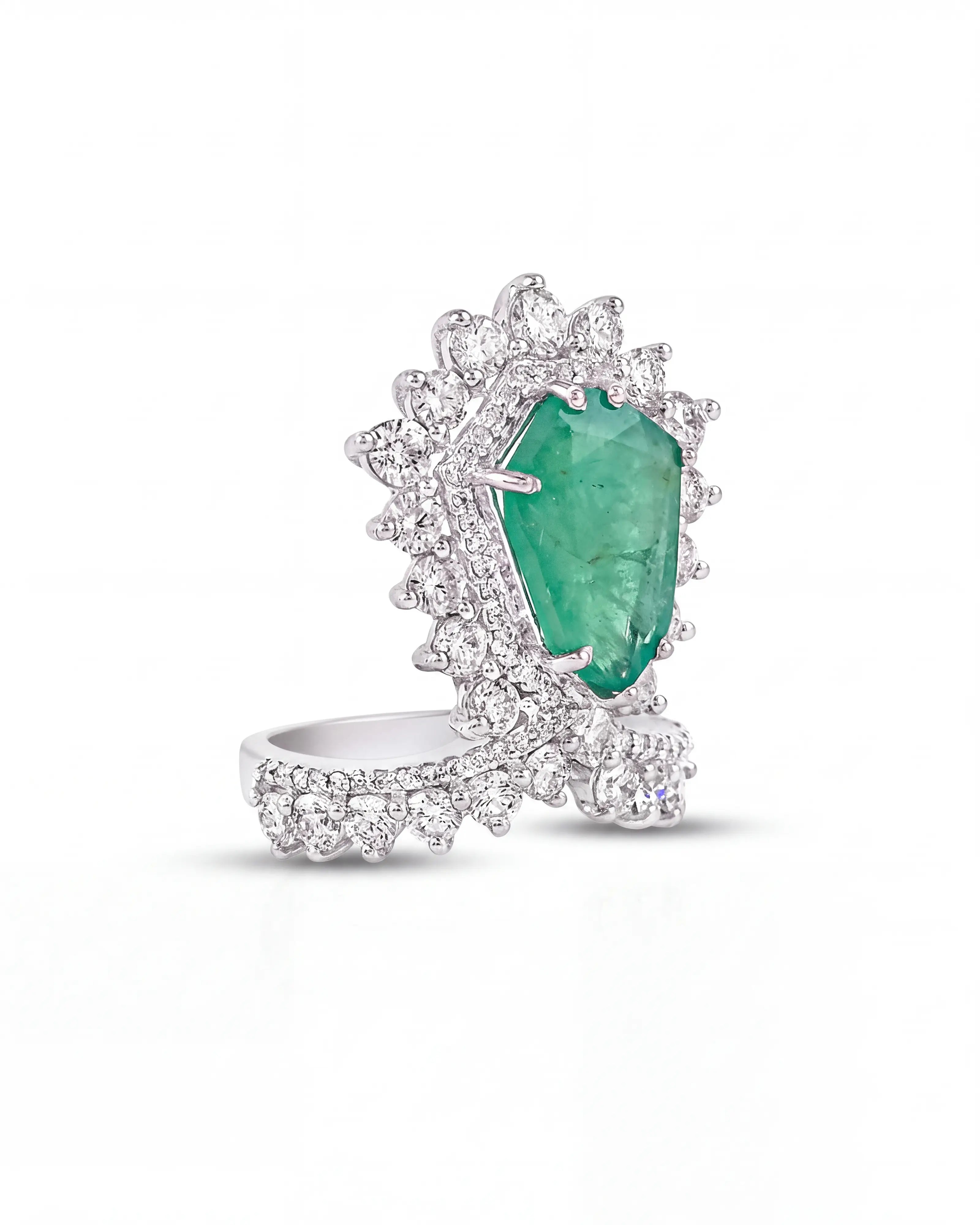 Runway Ready Ring (Emeralds) | AMARIS JEWELS | Fine Jewelry