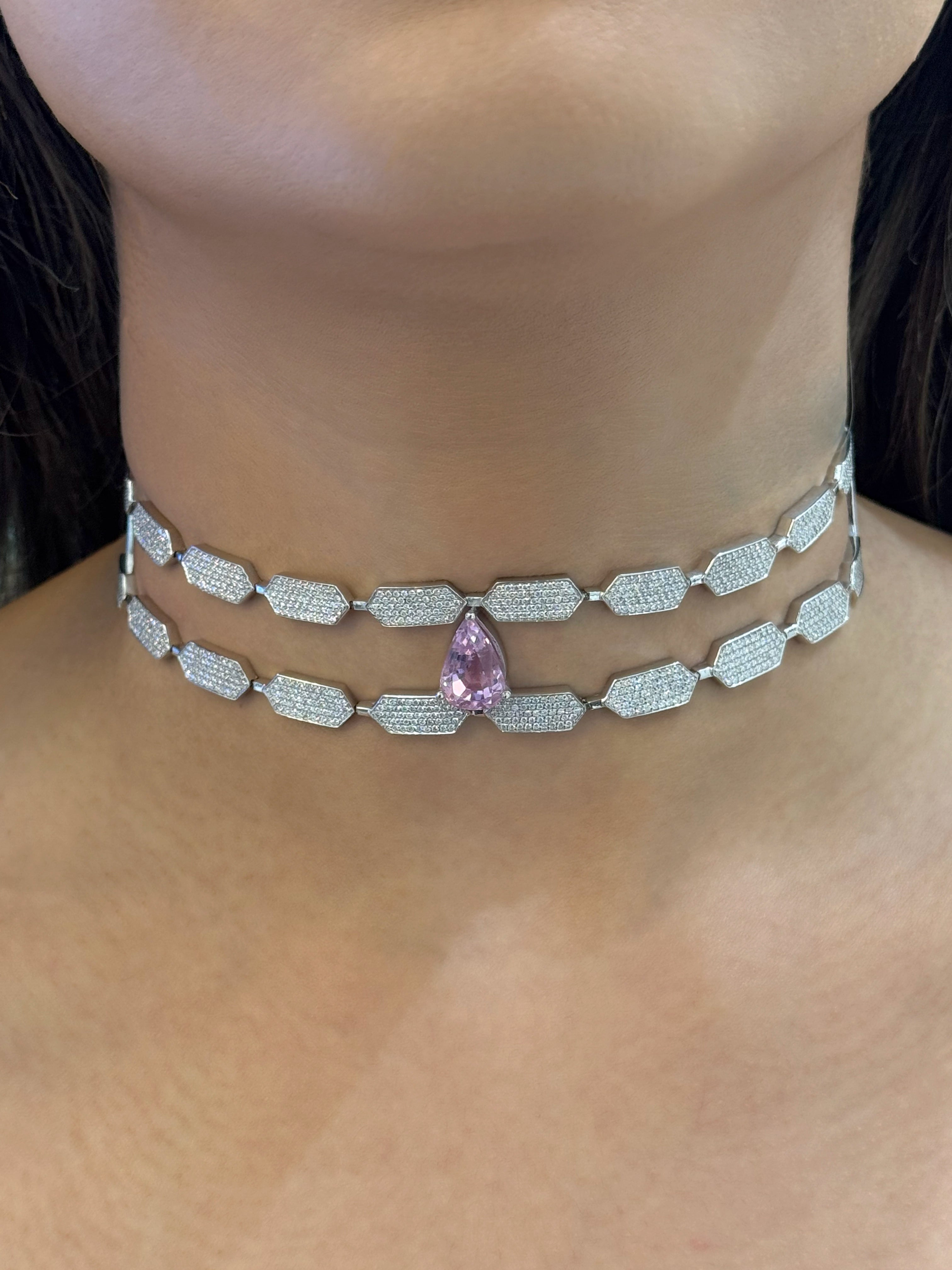 Off Duty Choker (Kunzite)