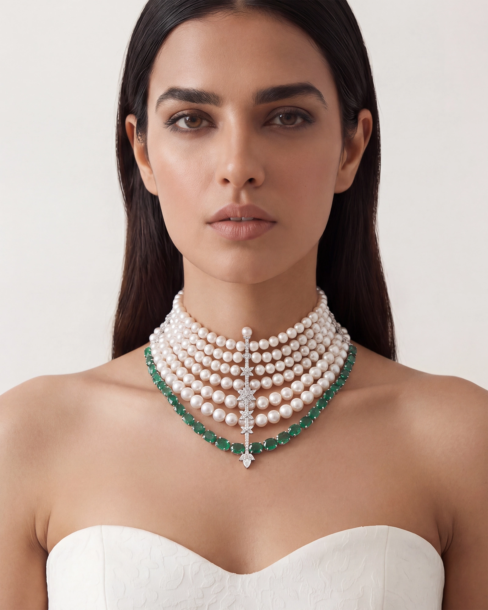 Pearl Anchor Choker