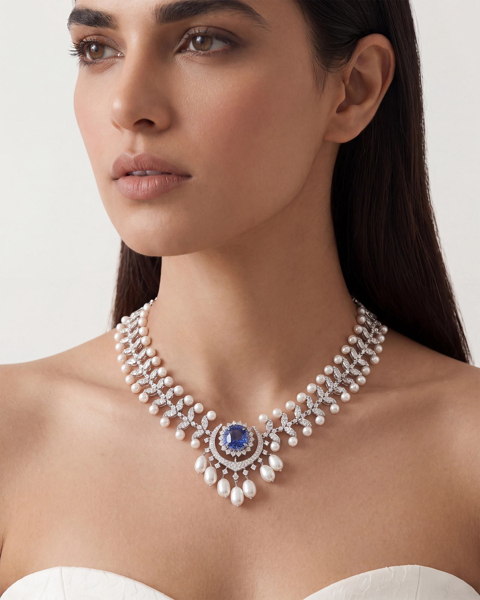 Tanzanite Eclipse Necklace