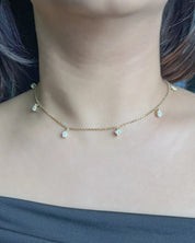 Santorini Sparkle Necklace | AMARIS JEWELS | Fine Jewelry 