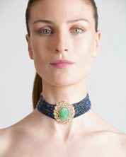 Sapphire Hues Choker | AMARIS JEWELS | Fine Jewelry 