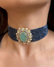Sapphire Hues Choker | AMARIS JEWELS | Fine Jewelry 