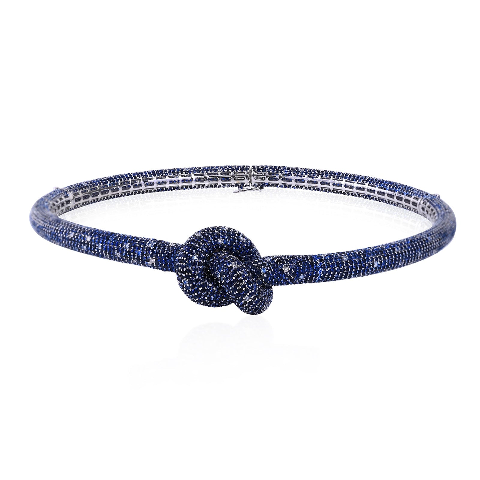 Sapphire Knot Choker | AMARIS JEWELS | Fine Jewelry 