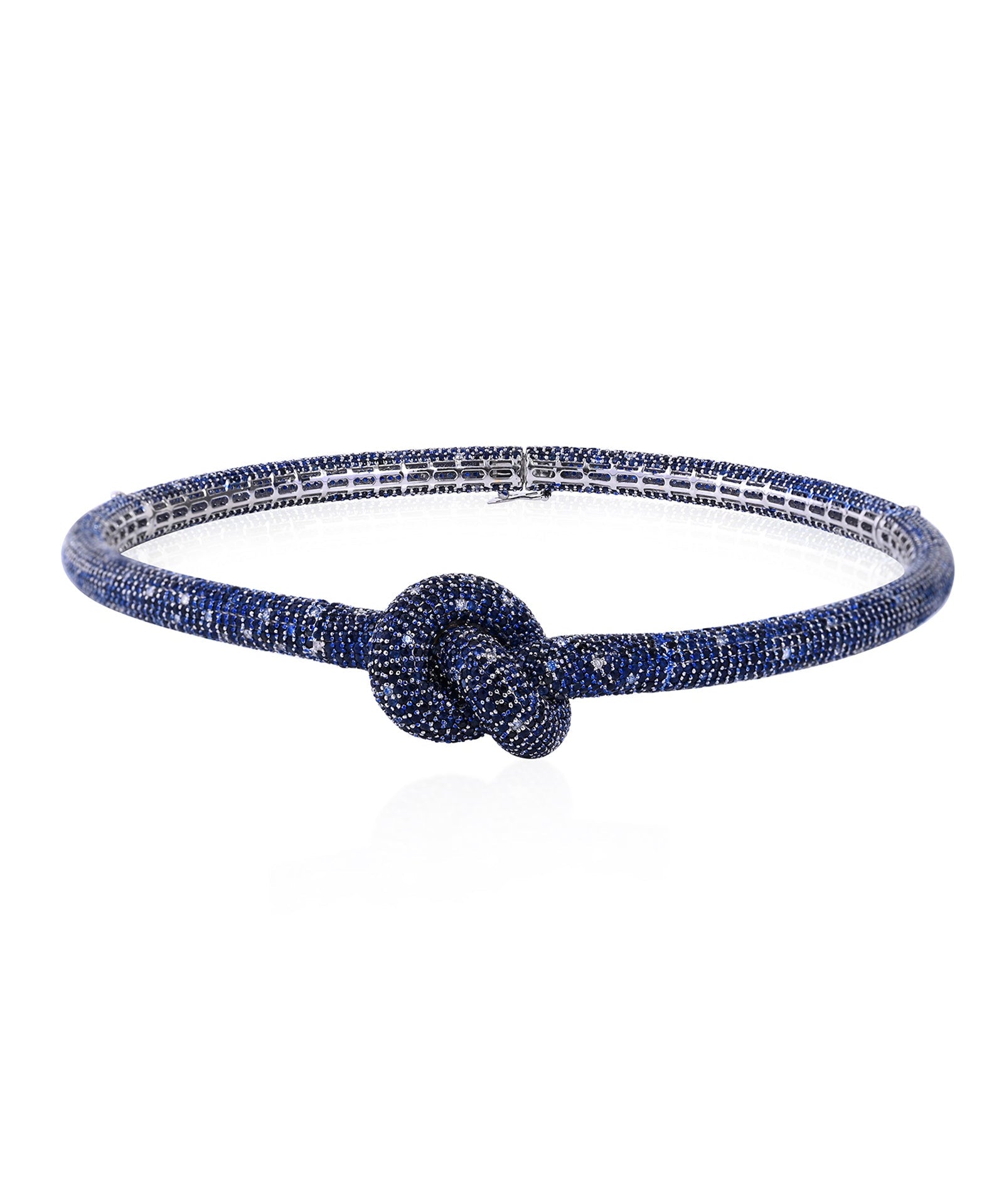 Sapphire Knot Choker | AMARIS JEWELS | Fine Jewelry 