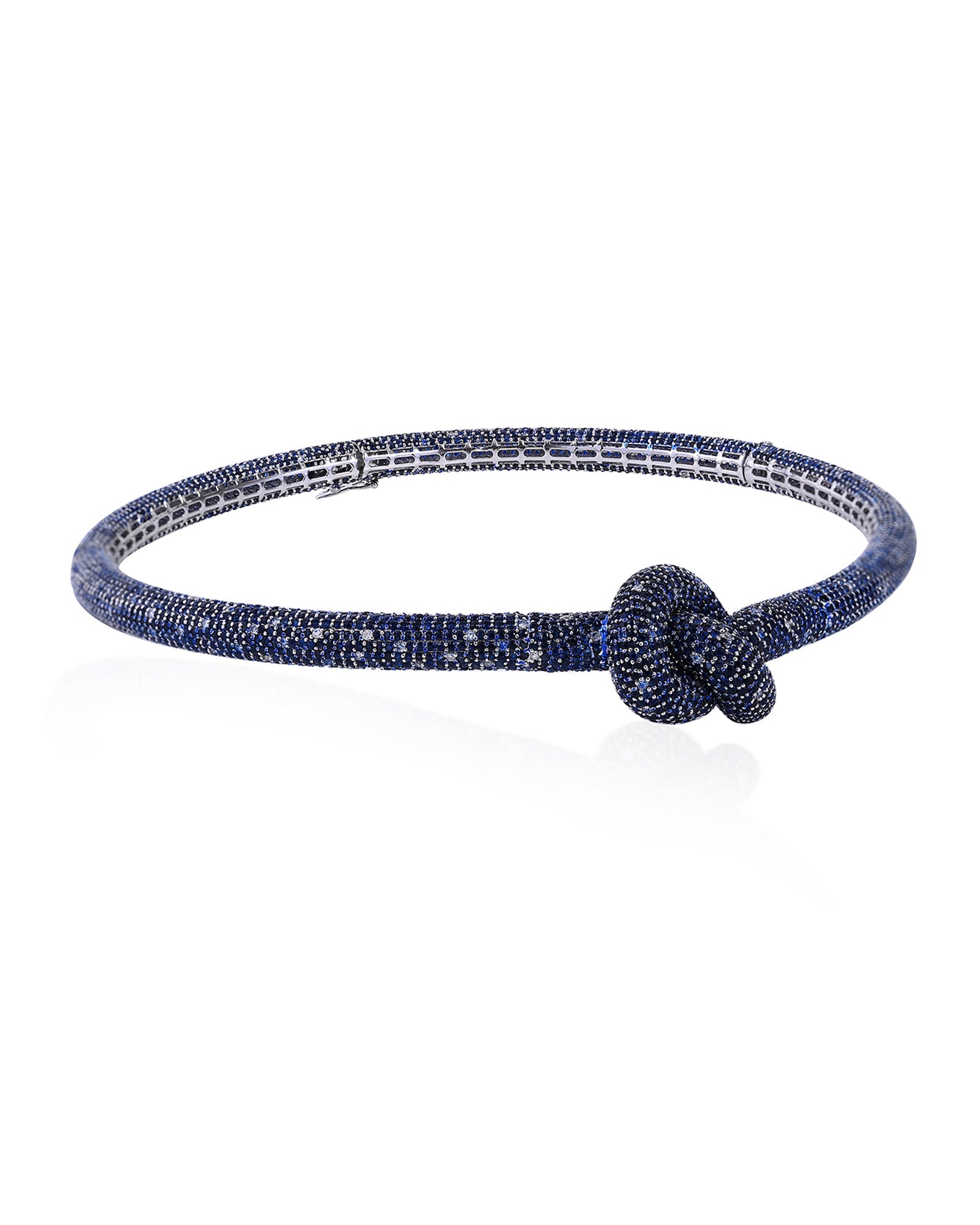 Sapphire Knot Choker | AMARIS JEWELS | Fine Jewelry 