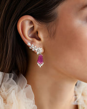 Scarlet Rouge Earrings | AMARIS JEWELS | Fine Jewelry 